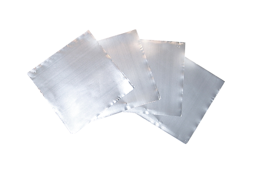 Silver Squares 20 x 20mm pack of 100